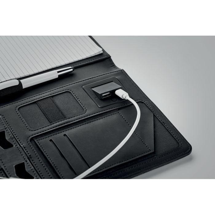 POWERNOTY DIN A5 Portfolio & Powerbank