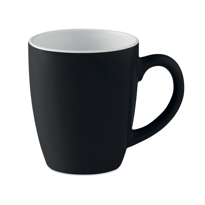 COLOUR TRENT Keramische mok 290 ml – Schwarz