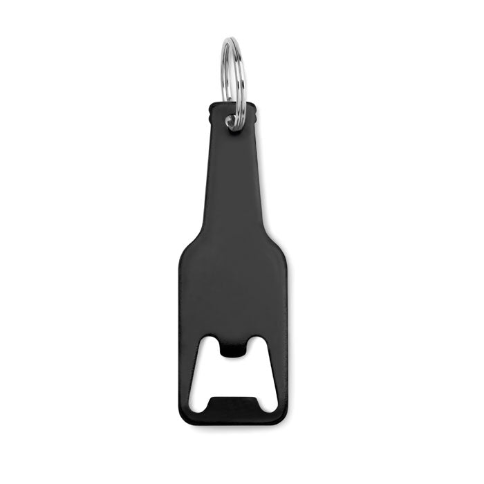 BOTELIA Schlüsselring mit Kapselheber – Schwarz