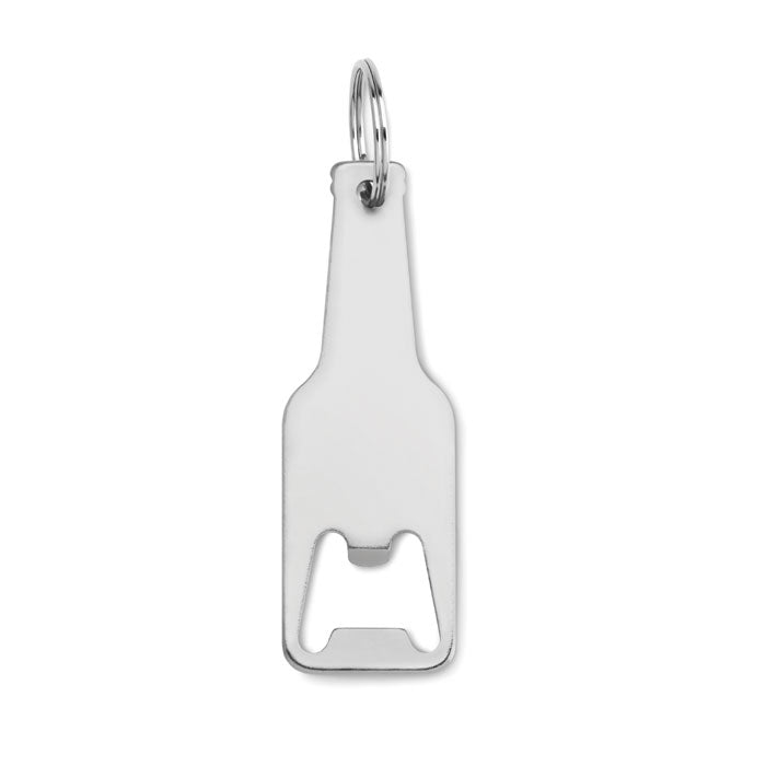 BOTELIA Schlüsselring mit Kapselheber – Silber