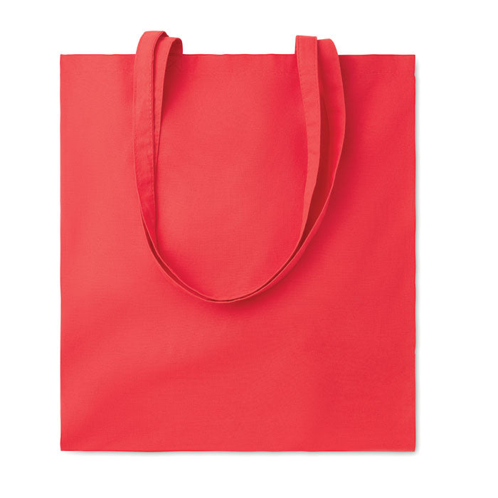 COTTONEL COLOUR + Baumwoll-Einkaufstasche – Rot