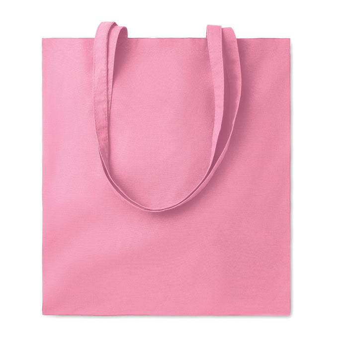 COTTONEL COLOUR + Baumwoll-Einkaufstasche – Babyrosa