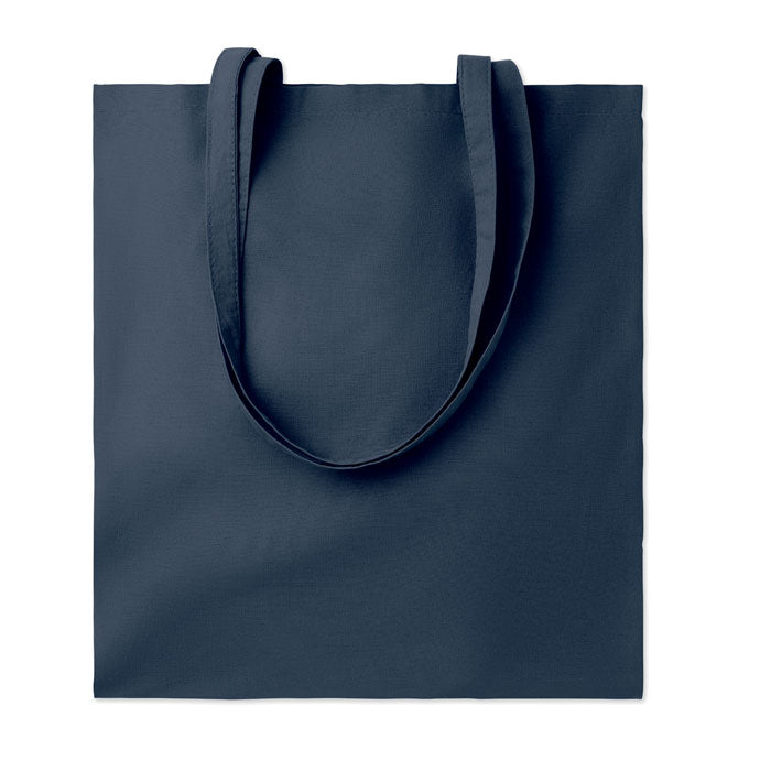 COTTONEL COLOUR + Baumwoll-Einkaufstasche – Marineblau