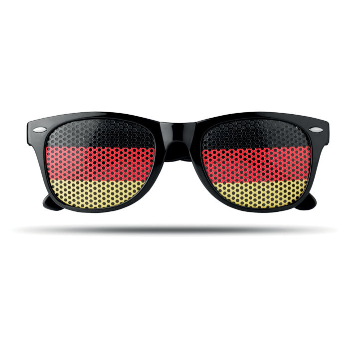 FLAG FUN Fan Sonnenbrille – Gelb