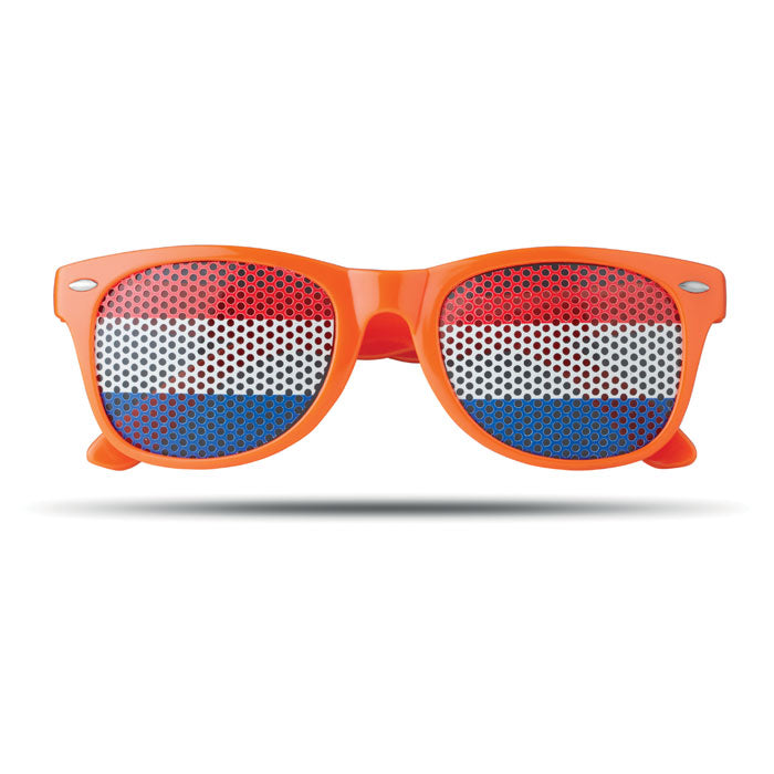 FLAG FUN Fan Sonnenbrille – Orange