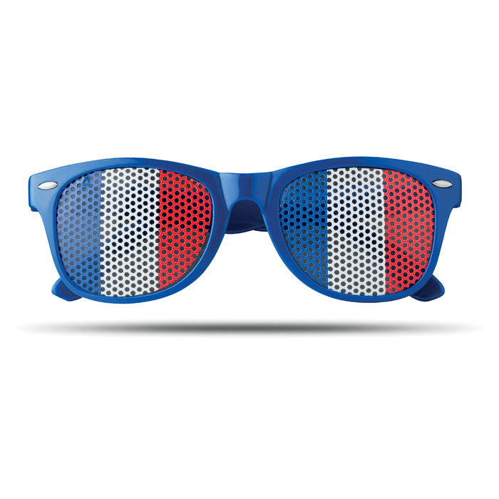 FLAG FUN Fan Sonnenbrille – Königsblau