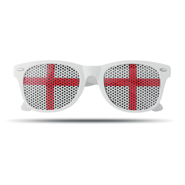 FLAG FUN Fan Sonnenbrille – Elfenbein