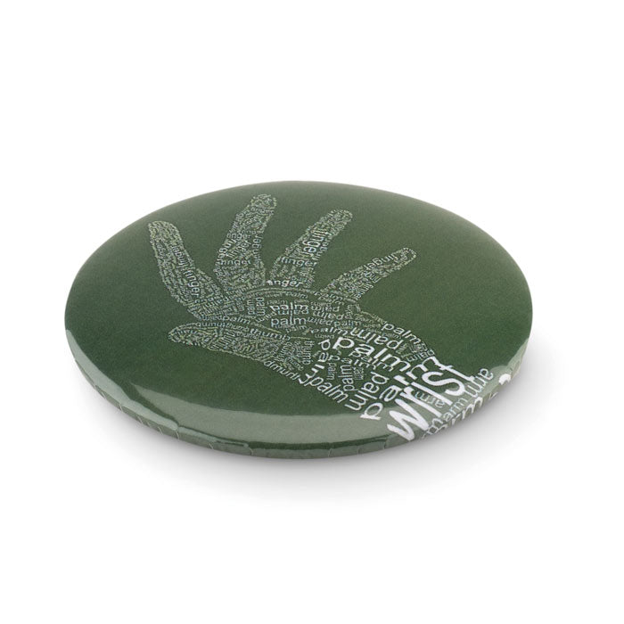MIRROR Badge mit Make-up Spiegel