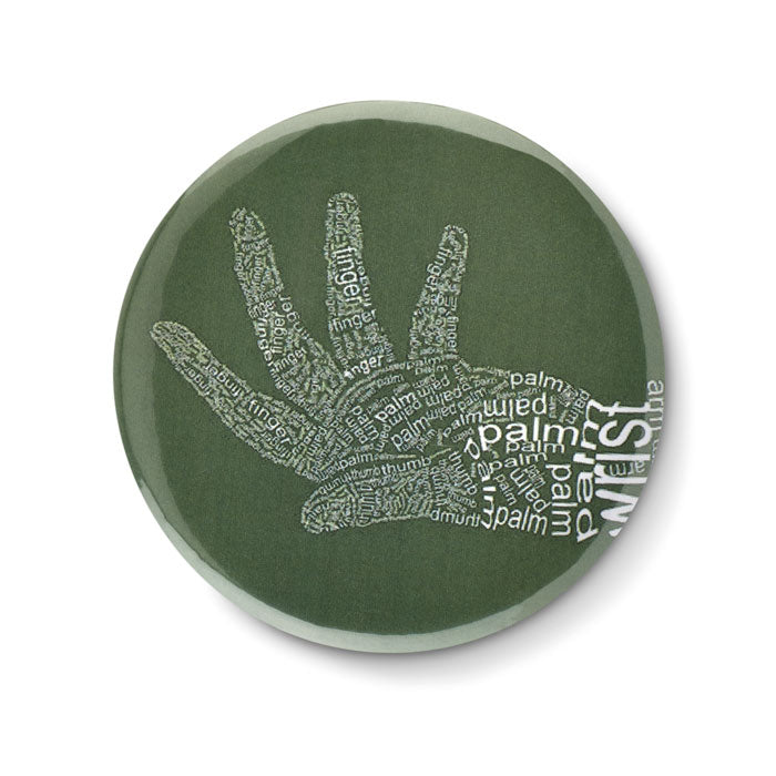 MIRROR Badge mit Make-up Spiegel
