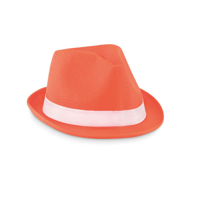 WOOGIE Farbiger Hut – Orange