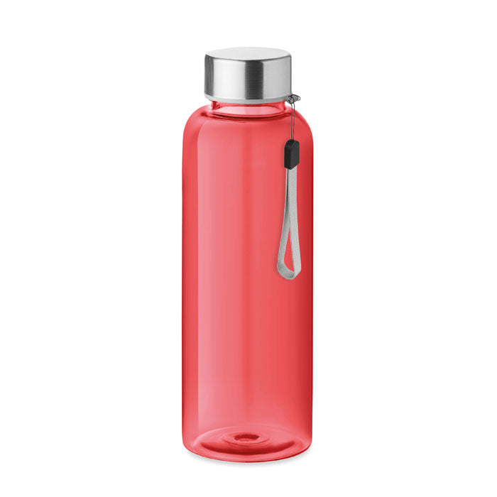 UTAH Trinkflasche Tritan 500ml – Transparent Rot
