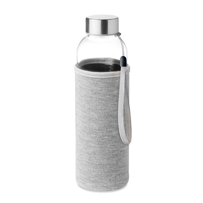 UTAH GLASS Trinkflasche Glas 500 ml – Grau