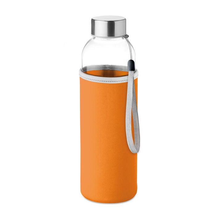 UTAH GLASS Trinkflasche Glas 500 ml – Orange