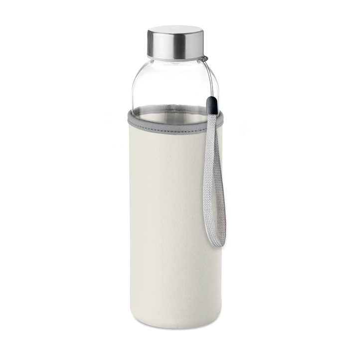 UTAH GLASS Trinkflasche Glas 500 ml – Beige