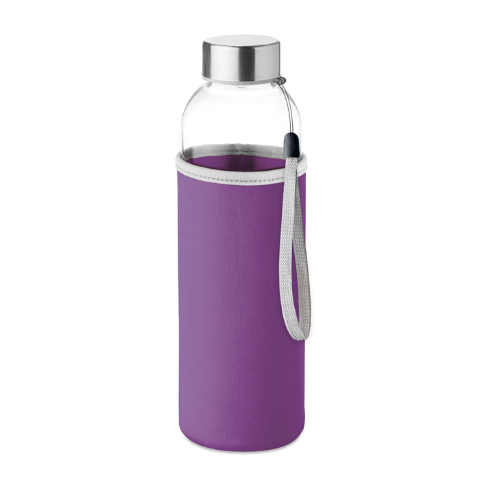 UTAH GLASS Trinkflasche Glas 500 ml – Violett