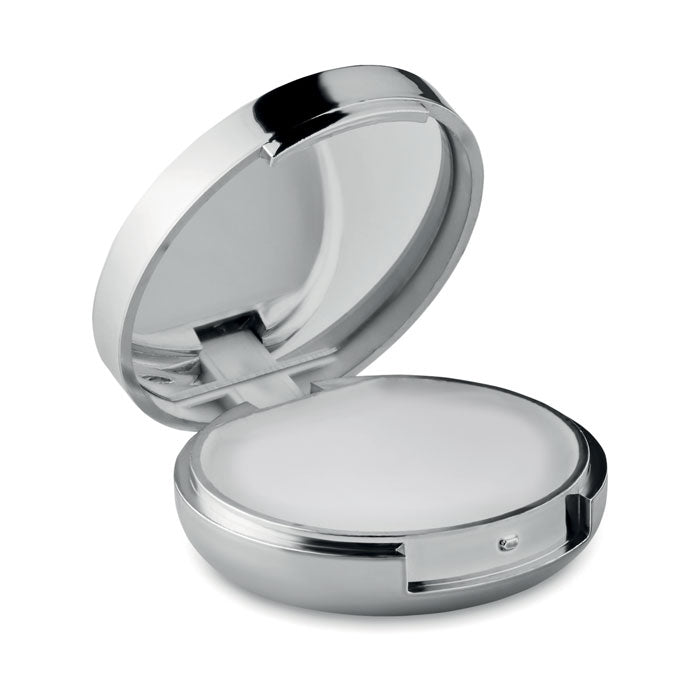 DUO MIRROR Lippenbalsam mit Spiegel – Silber Glänzend