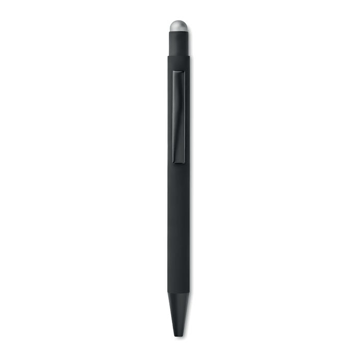 NEGRITO Druckkugelschreiber mit Stylus – Silber