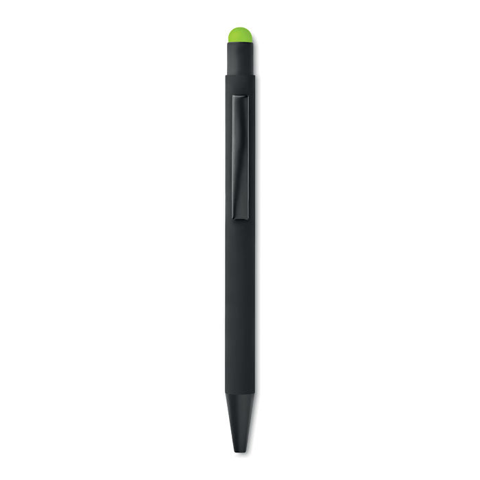 NEGRITO Druckkugelschreiber mit Stylus – Limette