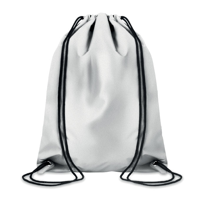 SHOOP REFLECTIVE Beutel mit Kordelzug – Silber