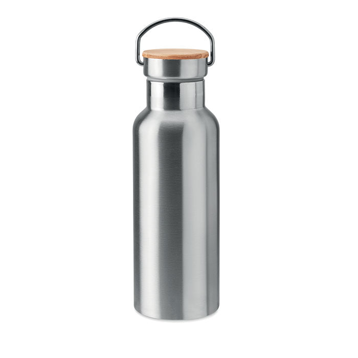 HELSINKI Isolierflasche 500ml – Mattsilber