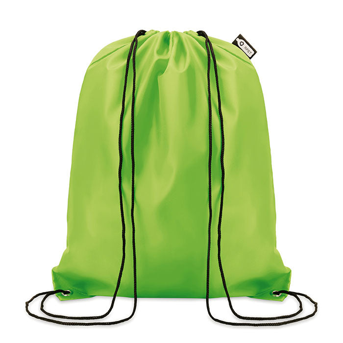 SHOOPPET Beutel mit Kordelzug 190T RPET – Limette