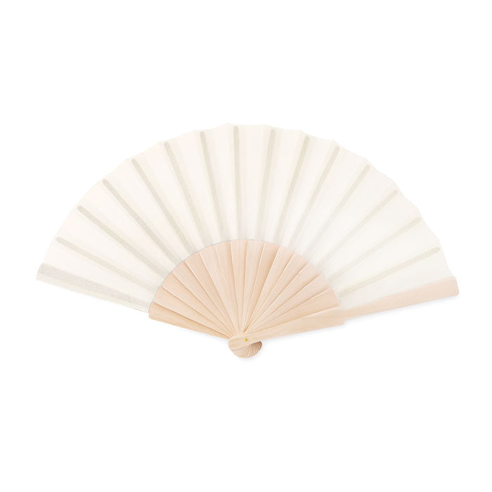 FANNY WOOD Fächer – Beige