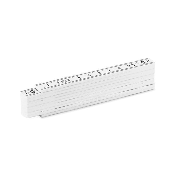 METER Zollstock 1m – Weiß