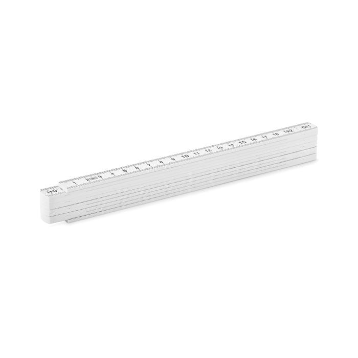 2 METER Zollstock 2m – Weiß