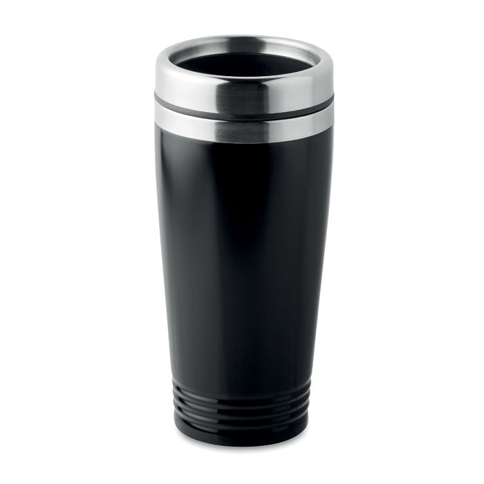 RODEO COLOUR Doppelwandiger Trinkbecher – Schwarz