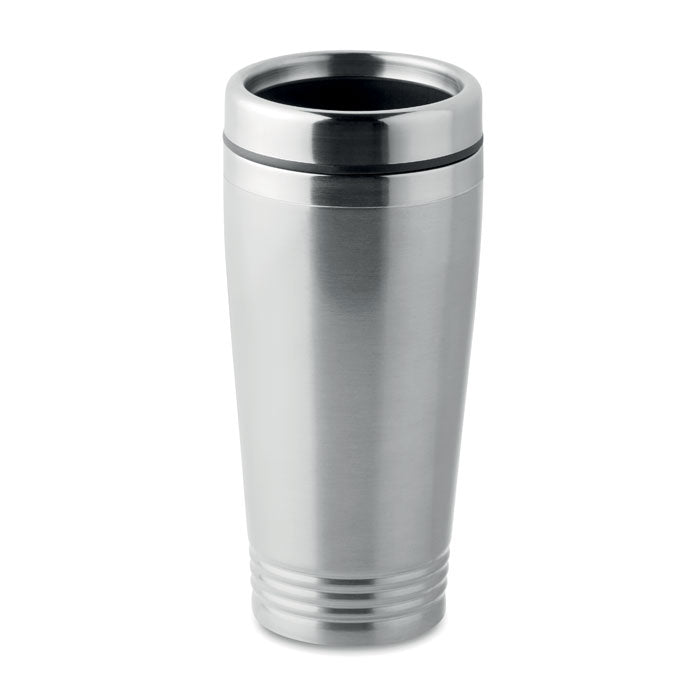 RODEO COLOUR Doppelwandiger Trinkbecher – Mattsilber