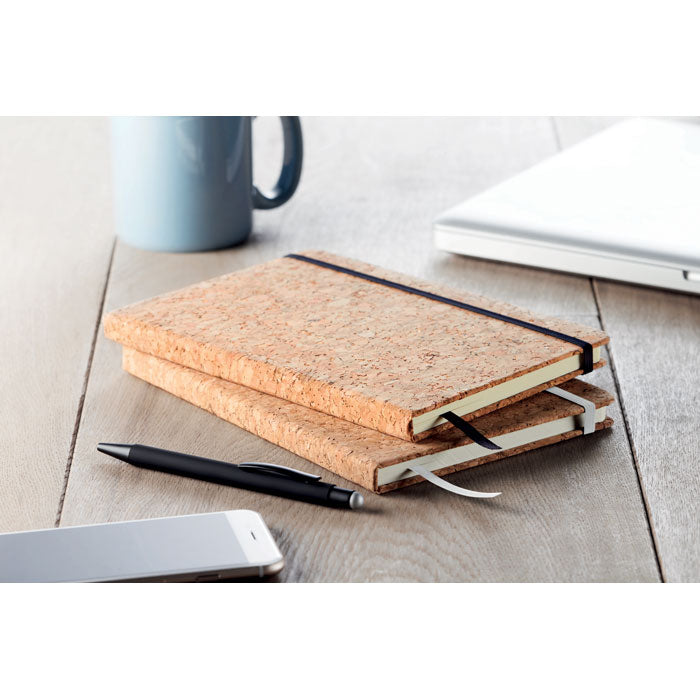 SUBER DIN A5 Notizbuch mit Kork