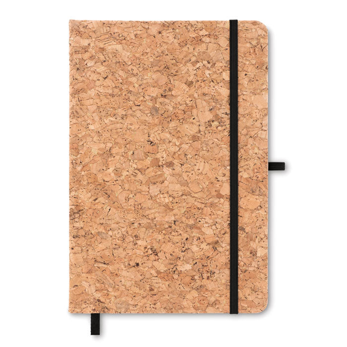 SUBER DIN A5 Notizbuch mit Kork – Schwarz