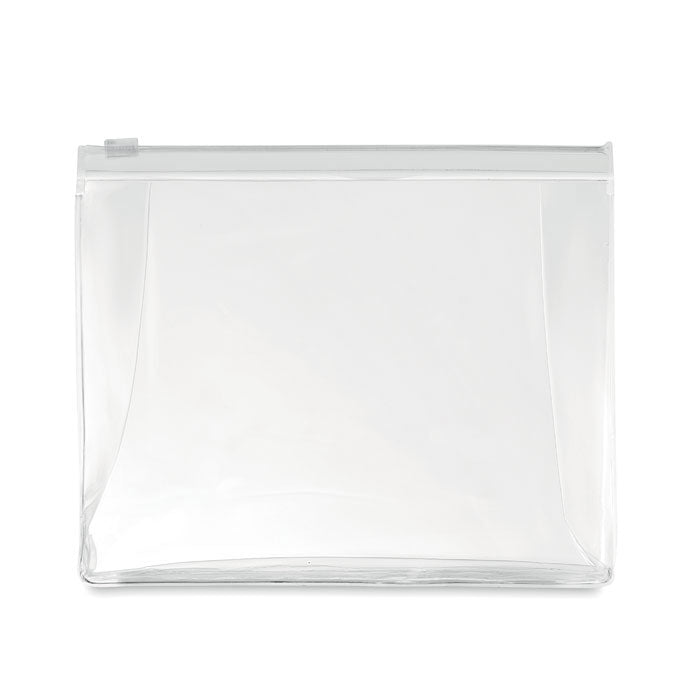 COSMOBAG Kosmetiktasche – Transparent Weiß
