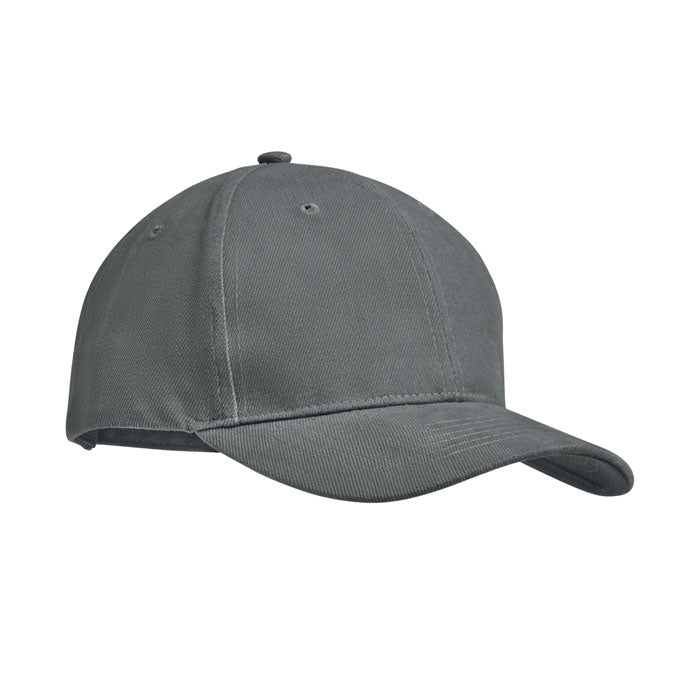 TEKAPO Baseball cap 6 panels 270g/m² – Grau