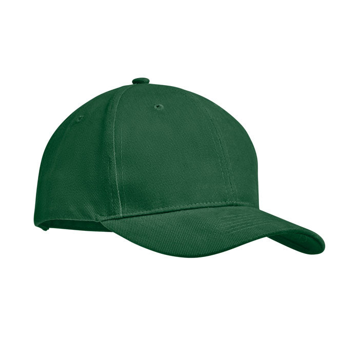 TEKAPO Baseball cap 6 panels 270g/m² – Dunkelgrün