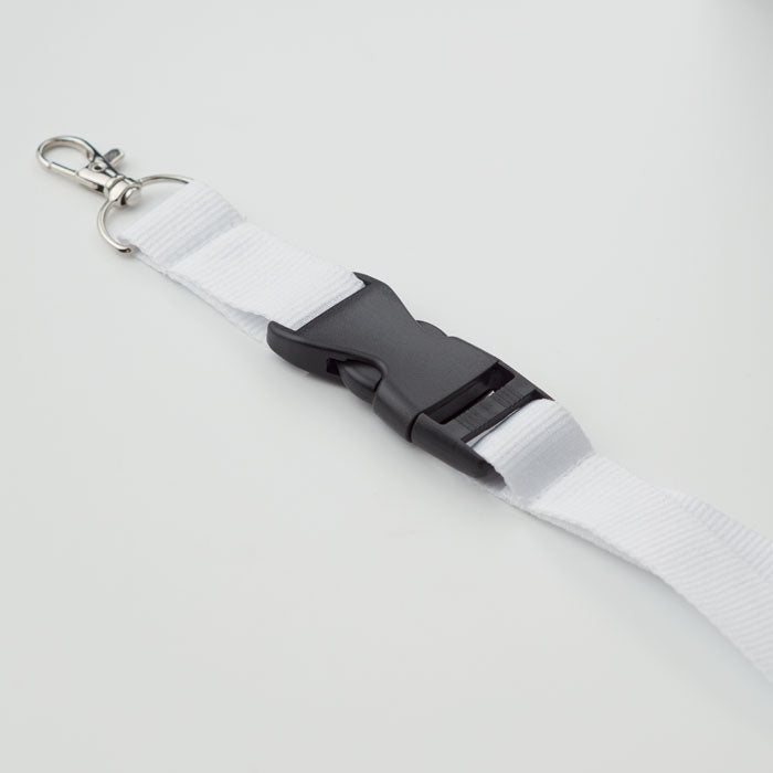 WIDE LANY Lanyard mit Metallkarabiner