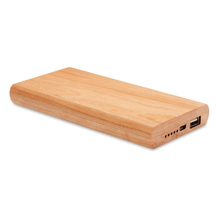 ARENAPOWER Powerbank 4000 mAh Bambus – Holz