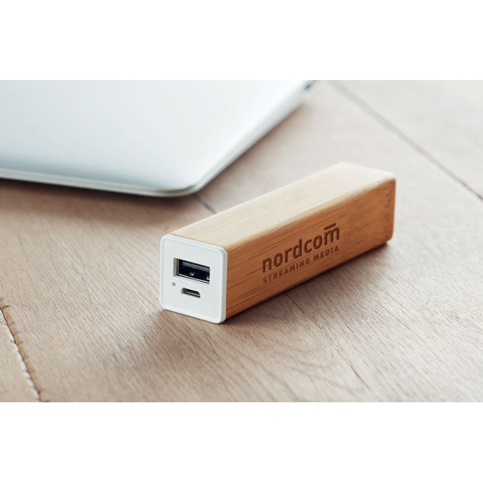 POWERBAM Powerbank 2200 mAh Bambus