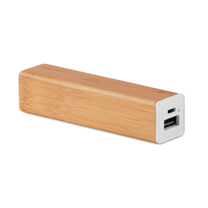 POWERBAM Powerbank 2200 mAh Bambus – Holz