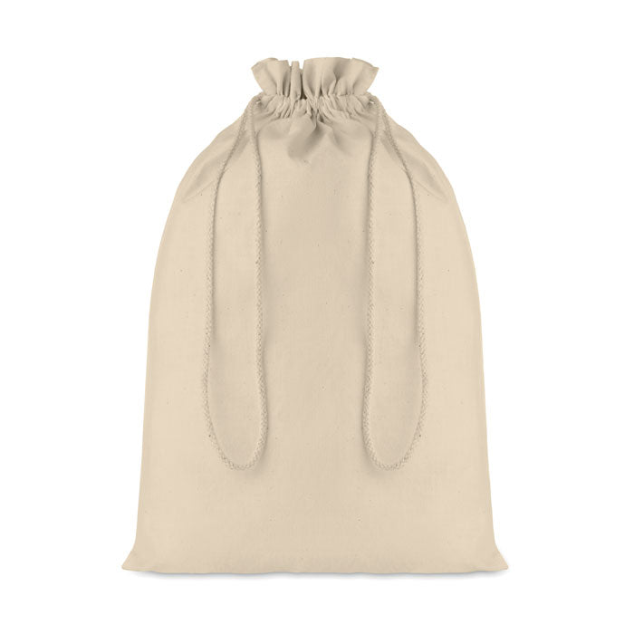 TASKE LARGE Beutel mit Kordelzug L – Beige