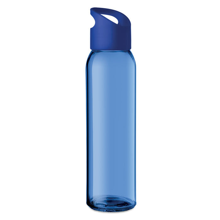 PRAGA Trinkflasche Glas 470 ml – Königsblau