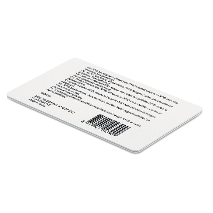 BLOCKING RFID Sperrkarte
