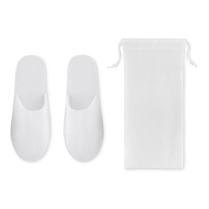 FLIP FLAP Hotelslipper im Etui – Weiß