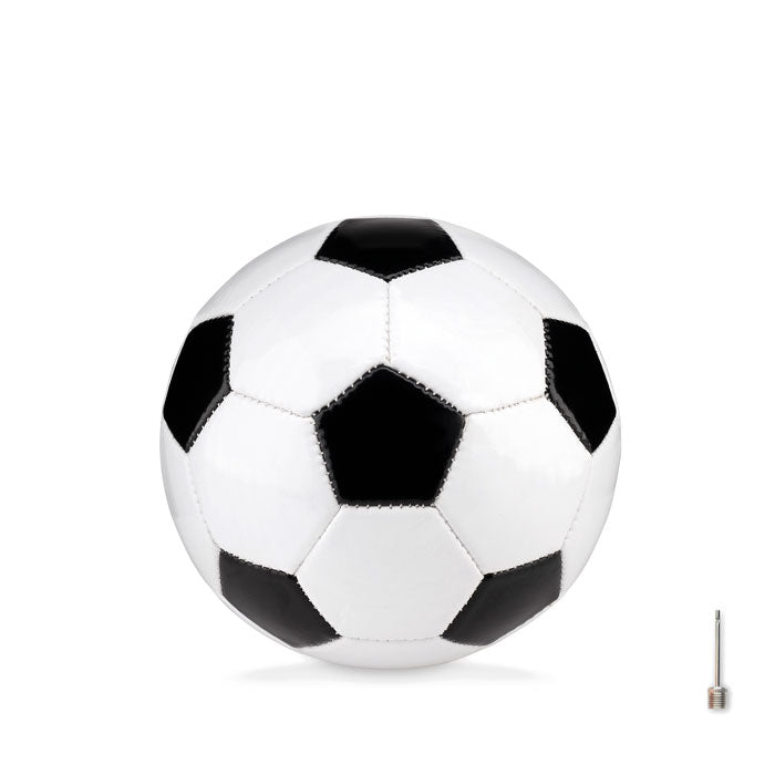 MINI SOCCER Kleiner PVC Fußball 15cm – Weiß/schwarz