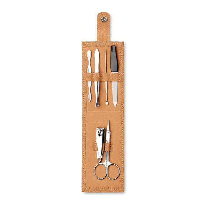 NAILKIT CORK 6teiliges Maniküre-Set – Beige