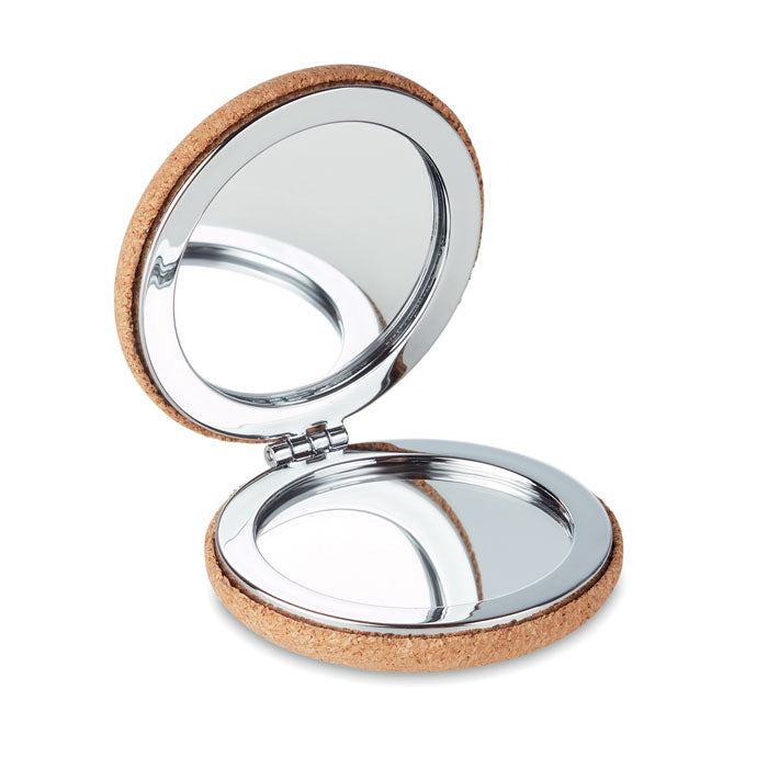 GUAPA CORK Make-Up-Spiegel Kork – Beige