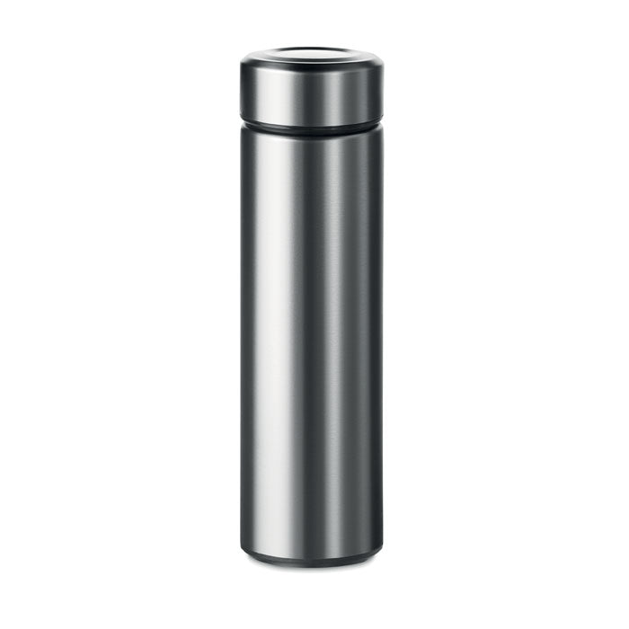 PATAGO Edelstahl Trinkflasche 425 ml – Mattsilber