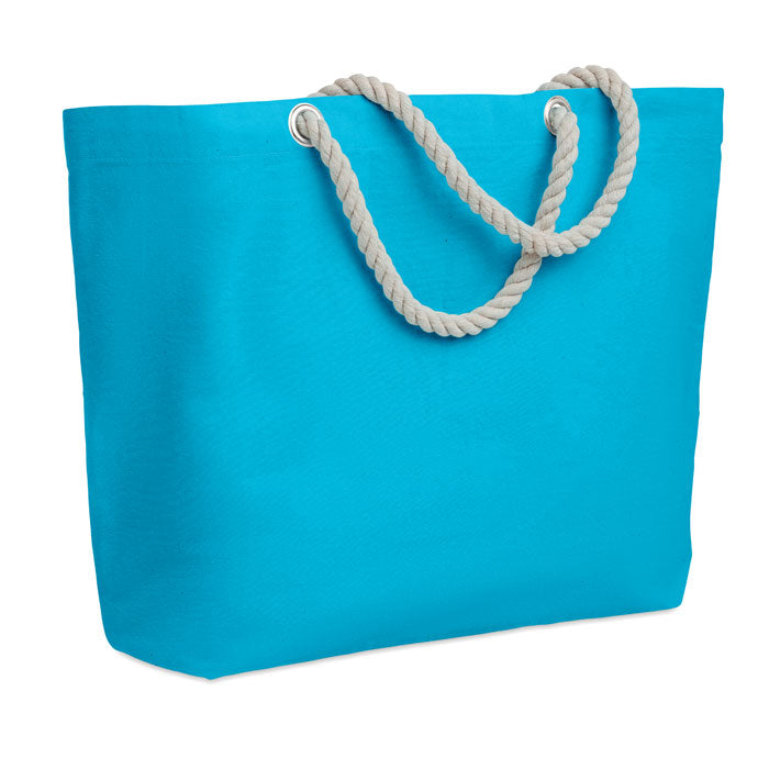 MENORCA Strandtasche mit Kordelgriff – Türkis