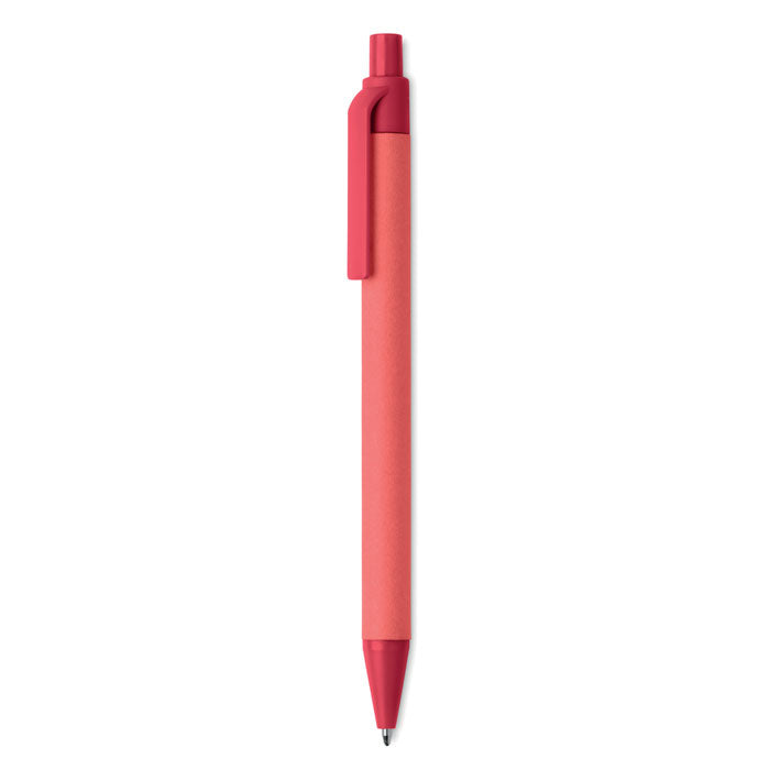 CARTOON COLOURED Kugelschreiber Papier/Mais PLA – Rot