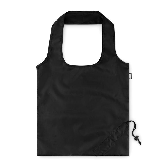 FOLDPET Faltbare Einkaufstasche RPET – Schwarz